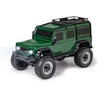 Carson Modellsport Carson 500404236 1:8 Land Rover Defender 100% RTR British Green Car, RC vozidlo, včetně baterií a dálkového o