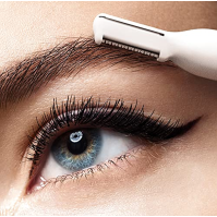 Wahl Ladies Precision Eyebrow Shaper, Dámský zastřihovač obočí, Oplachovatelná hlava, Bateriový zastřihovač pro ženy, Bezbolestn