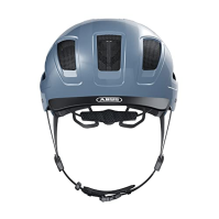 ABUS Hyban 2.0 City Helmet - Odolná cyklistická přilba pro každodenní použití s tvrdou skořepinou ABS - pro ženy a muže - modrá,