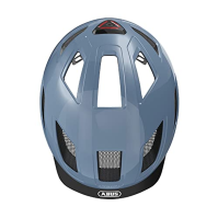 ABUS Hyban 2.0 City Helmet - Odolná cyklistická přilba pro každodenní použití s tvrdou skořepinou ABS - pro ženy a muže - modrá,