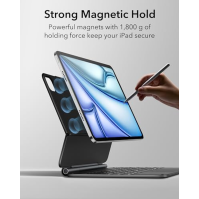 esr 6B016 Magnetické pouzdro s klávesnicí Rebound, pouzdro s klávesnicí kompatibilní s iPad Pro 12.9 2022/2021, volně plovoucí s