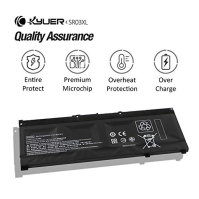 K KYUER SR03XL Baterie pro notebooky HP Pavilion 15-CX 17-CD 15-CB 15T-CB000 15T-CX0000 17T-CD000 17T-CD100 SR03052XL-PL HSTNN-D