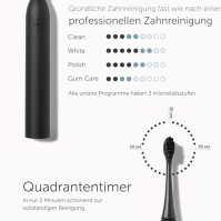 Wondersmile Sonic Toothbrush PRO Bundle - sada ultrazvukových zubních kartáčků (Travel Care Bundle, Ultimate Black)