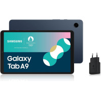 Samsung Galaxy Tab A9 Tablet s Androidem, 64 GB úložiště, 8,7" širokoúhlý displej, WiFi, bohatý zvuk, námořnická modrá, včetně 2