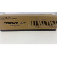 Skládací digitální piano TERENCE s 88 polovyváženými klávesami, baterií 1800 mAh a rozhraním USB MIDI Hudební stojan Bluetooth t