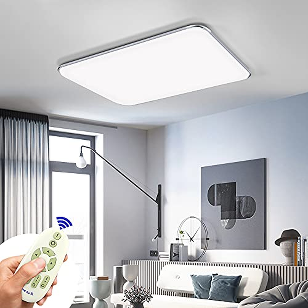 COOSNUG stropní svítidlo LED stropní světlo stmívatelné 90W s dálkovým ovládáním lampa do obývacího pokoje moderní stropní svíti