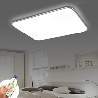 COOSNUG stropní svítidlo LED stropní světlo stmívatelné 90W s dálkovým ovládáním lampa do obývacího pokoje moderní stropní svíti