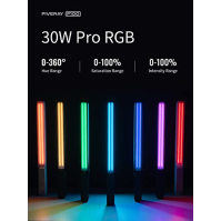 ZHIYUN FIVERAY F100 [Official] Video Light 100W RGB LED, přenosné video světlo s 20000+ luxy a 2700-6200K, video/foto/kamera/str