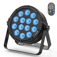 HOLDLAMP 14x6 RGBW LED Par Light, 84W Par Spotlight se zvukovou aktivací, DMX 4/8CH Stage Light Spotlight pro DJ Bar KTV Disco B