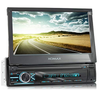 XOMAX XM-V746 autorádio I Moniceiver I Bluetooth hands-free sada I 7" 18 cm dotykový displej I Podpora Mirrorlink Android I RDS 