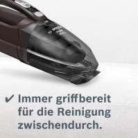 Bosch ruční vysavač Move Lithium 16V max BHN16L, akumulátorový vysavač, ideální pro čalounění a auto, bezsáčkový