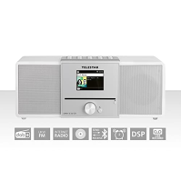 Telestar DIRA S 32i CD - Internetové rádio/DAB+ Digitální rádio (Stereo, UKW/DAB/DAB+, CD přehrávač, WLAN, LAN, Bluetooth, Strea