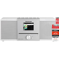 Telestar DIRA S 32i CD - Internetové rádio/DAB+ Digitální rádio (Stereo, UKW/DAB/DAB+, CD přehrávač, WLAN, LAN, Bluetooth, Strea