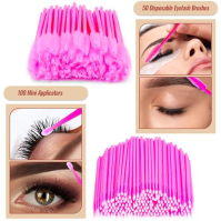 200ml/6.7fl.oz Lash Extension Cleanser Eyelash Shampoo Kit Mini USB Portable Lash Fan Eyelid Cleaning Brush Mascara Brush Microb