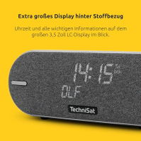 TechniSat DIGITRADIO BT 2 - přenosný prémiový Bluetooth reproduktor s digitálním rádiem DAB+ (FM, hodiny, časovač budíku, voděod