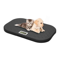 i-pouch 40Kg Digitální váha Pet Vet Veterinary Scale Hmotnost Dietní váhy Elektronická široká platforma Přesnost 10g