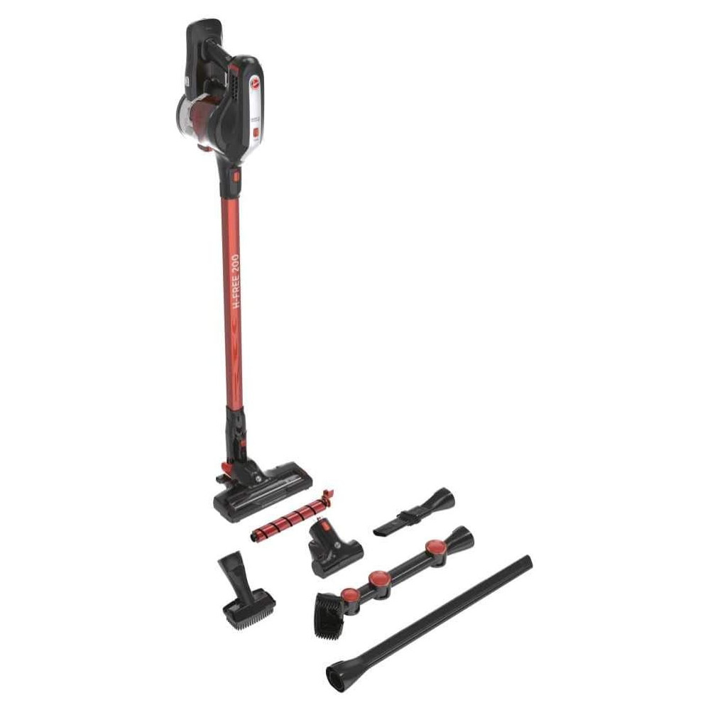 Hoover H-FREE 200 HF222AXL 011 Bezdrátový vysavač bez sáčku, 22W, 0,7 litru, výdrž 40 minut, Mini Turbo kartáč, LED