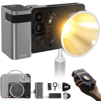 ZHIYUN MOLUS X100 Pro [oficiální] 100W COB LED video světlo Bi-Color 2700K-6500K kontinuální výstupní osvětlení s odnímatelnou b