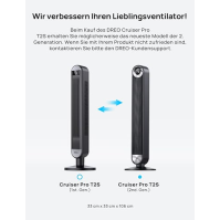 Dreo 42palcový chytrý tichý věžový ventilátor, WiFi Alexa ventilátor, elektrický chladicí ventilátor s oscilací 90°, 6 rychlostí