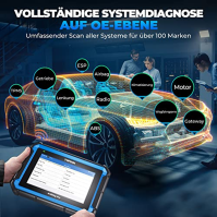 TOPDON ArtiDiag Pro Diagnostický nástroj pro automobily, obousměrné ovládání, kódování ECU / online a diagnostika všech systémů 