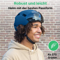 GOOFF® PILOT 3 in 1 Speed Pedelec Helmet with Removable Visor - NTA Certified - Lehká cyklistická přilba s LED světlem - pro žen