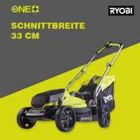 Bezdrátová sekačka na trávu Ryobi OLM1833B 18V ONE+, šířka 33 cm (pouze tělo)