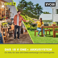 Bezdrátová sekačka na trávu Ryobi OLM1833B 18V ONE+, šířka 33 cm (pouze tělo)