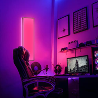 B.K.Licht I RGB LED stropní svítidlo I Ultra plochý LED panel I Změna barvy I RGBW stropní světlo stmívatelné I Efekt podsvícení