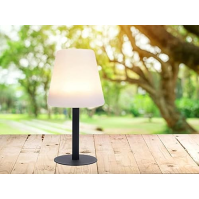 Smartwares OSL-50012 Solární stolní lampa - USB a solární dobíjení - stmívatelná, Wit