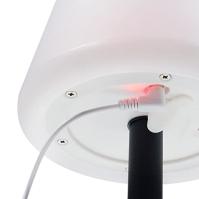 Smartwares OSL-50012 Solární stolní lampa - USB a solární dobíjení - stmívatelná, Wit