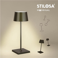 Stilosa 3 - Stmívatelná LED dobíjecí stolní lampa IP54 Vnitřní a venkovní - Dobíjecí - Teplá barva světla - Designová stolní lam