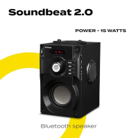 Bluetooth reproduktor Overmax Soundbeat 2.0 15W RMS křišťálově čistý zvuk, vestavěné FM rádio, přehrávání z USB, SD, AUX, bateri