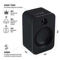 House of Marley Get Together Duo Bluetooth Bookshelf Speakers Black - bezdrátový reproduktor pro gramofon, napájení ze sítě / 25