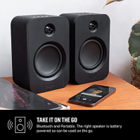 House of Marley Get Together Duo Bluetooth Bookshelf Speakers Black - bezdrátový reproduktor pro gramofon, napájení ze sítě / 25