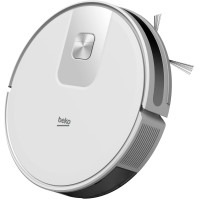 Beko robotický vysavač, sací výkon 2000 Pa, 5 režimů čištění, dálkové ovládání s Wi-Fi připojením, funkce čištění podlah