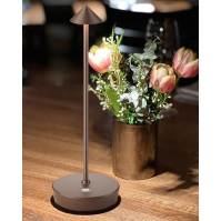 Bezdrátová stolní lampa SEALU, LED dobíjecí stolní lampa 6000 mAh 3 barevné režimy Kovová hliníková noční stolní lampa vhodná do