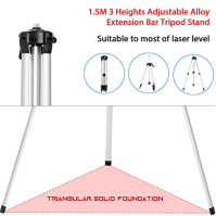 Křížový laser se stativem, multifunkční 4D laser s 16 čarami, samonivelační přístroj, nivelační přístroj na lithiové baterie s d