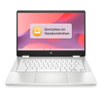 HP Chromebook x360, 14" dotykový displej, Intel Celeron N4120, 4 GB DDR4 RAM, 64 GB eMMC, Intel UHD Graphics 600, ChromeOS, QWER