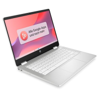 HP Chromebook x360, 14" dotykový displej, Intel Celeron N4120, 4 GB DDR4 RAM, 64 GB eMMC, Intel UHD Graphics 600, ChromeOS, QWER