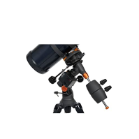 Celestron 31051 AstroMaster 130EQ motorizovaný Newtonův reflektorový dalekohled, tmavě modrý