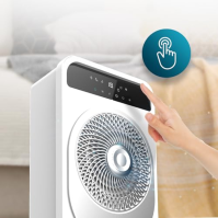 Cecotec - Odpařovací chladič s dálkovým ovládáním EnergySilence 5000 Cool Wave 28W, DC motor, 5l nádrž, LED displej, dotykové ov