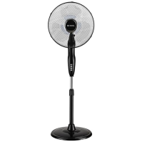 Stojanový ventilátor Be Cool 40 cm s dálkovým ovládáním BC16SFRC - Ø 40 cm, 45 W, 3 nastavení rychlosti, dálkové ovládání, černý