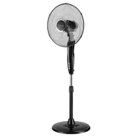 Stojanový ventilátor Be Cool 40 cm s dálkovým ovládáním BC16SFRC - Ø 40 cm, 45 W, 3 nastavení rychlosti, dálkové ovládání, černý