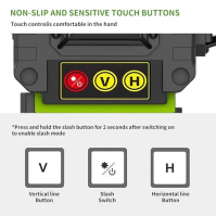 Airmpa Multifunkční 4D 16řádková laserová vodováha, křížový laser s bateriemi 2x4000 mAh, zelená laserová vodováha 360°, samoniv