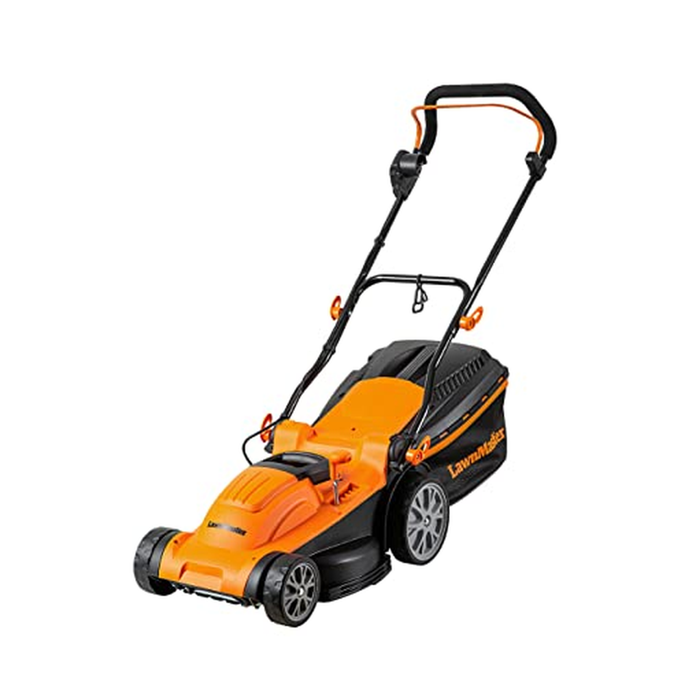 LawnMaster M2EB1637M Elektrická sekačka na trávu 1600W 37cm, 6polohové nastavení výšky sečení 20-70 mm, sběrný koš 40L