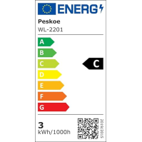 Peskoe nástěnné světlo v interiéru, nástěnná lampa s dobíjecí baterií, 5W USB dobíjecí nástěnné světlo na baterie, mnoho barev t