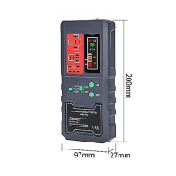 Alnicov Tester automobilových relé s LED displejem 12V 24V Elektronický automobilový reléový tester Auto Car Diagnostic Battery 