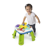 Bright Starts Having a Ball Get Rollin' Activity table - hraje více než 60 písniček, 4 jazyky, včetně 6 míčků, rampy s míčky, pi