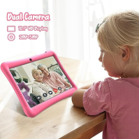 EagleSoar Kids Tablet 10" Android 13 Tablet pro děti Quad Core 3GB+32GB GMS Certified WiFi Tablet Dual Camera Kids APP Pre-Insta