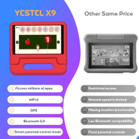 YESTEL Dětský tablet s Wi-Fi 6, Android 13, 7GB RAM 64GB ROM (rozšíření 1TB), Bluetooth 5.0, vzdělávací tablet 8" 1280 * 800 IPS